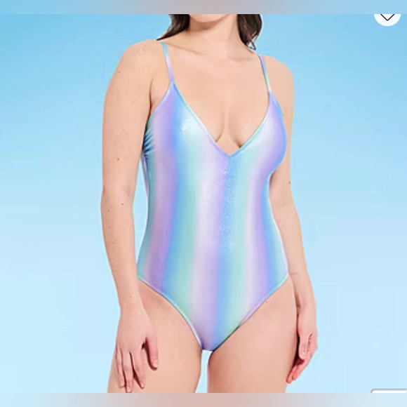 Decree Other - Decree Shimmering Blue and Purple Swimsuit